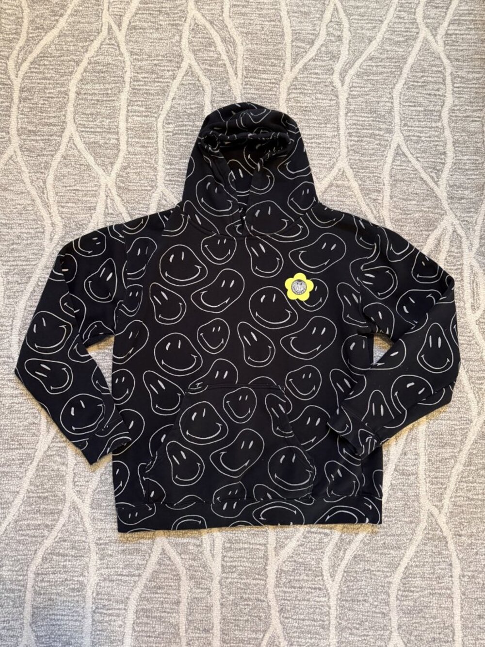 BSR Samii Ryan 'Smiley' Black Hoodie